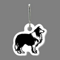 Zippy Clip - Collie Dog Tag W/ Clip Tab